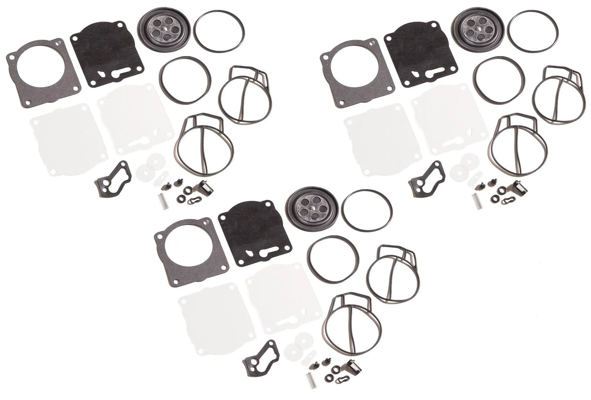 Yamaha XL XLT 1200 GP1200R GPr1200 Xl1200 XLT1200 Triple Carburetor Rebuild Kit - Exclusive Design