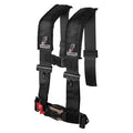 Stylish Dragonfire Racing 4-Point H-Style Safety Harness w/Adjustable Sternum Clip 3" Passenger Side Black for Can-Am Maverick 1000 Turbo 2016-2017