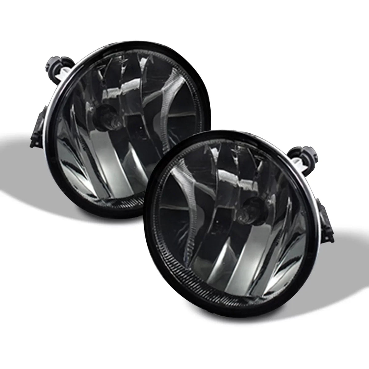 AKKON - [Smoke Lens] Fits 2007-2011 Tahoe Avalanche Suburban LED Dual Halo Projector Headlights + Fog Lamps Set