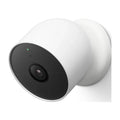 Stylish Nest Camera (outdoor or indoor, battery) 1pk White