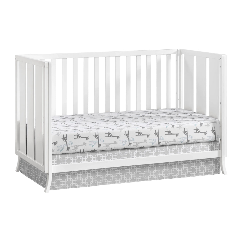 Oxford Baby Arlie 4 in 1 Convertible Island Crib White