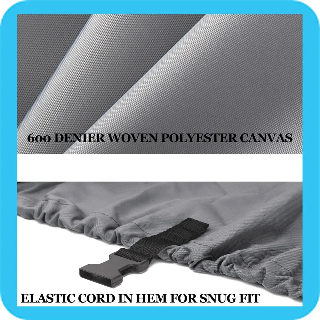 Stylish BOAT COVER Compatible for COBIA CHALLENGER 227 ERS I/O 1996 STORAGE, TRAVEL, LIFT