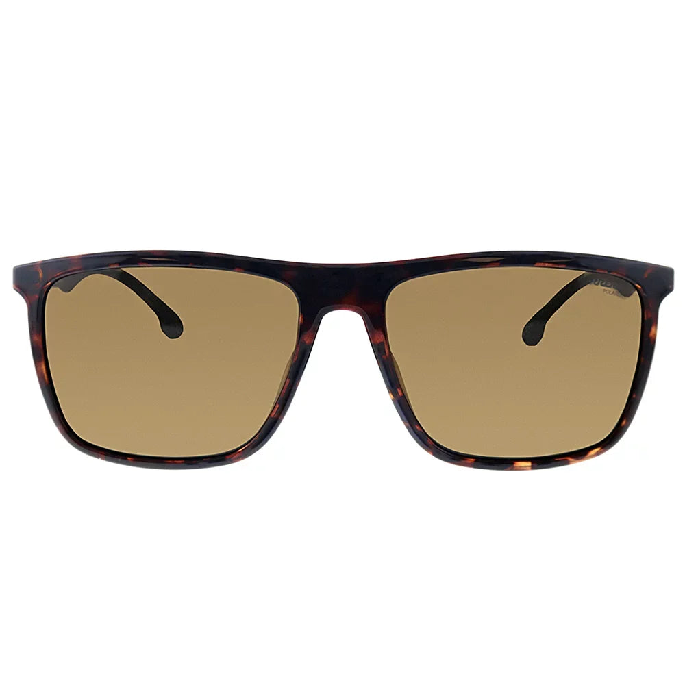 Carrera Polarized Bronze Rectangular Men's Sunglasses CARRERA 8032/S 0086/SP 57 - Exclusive Design