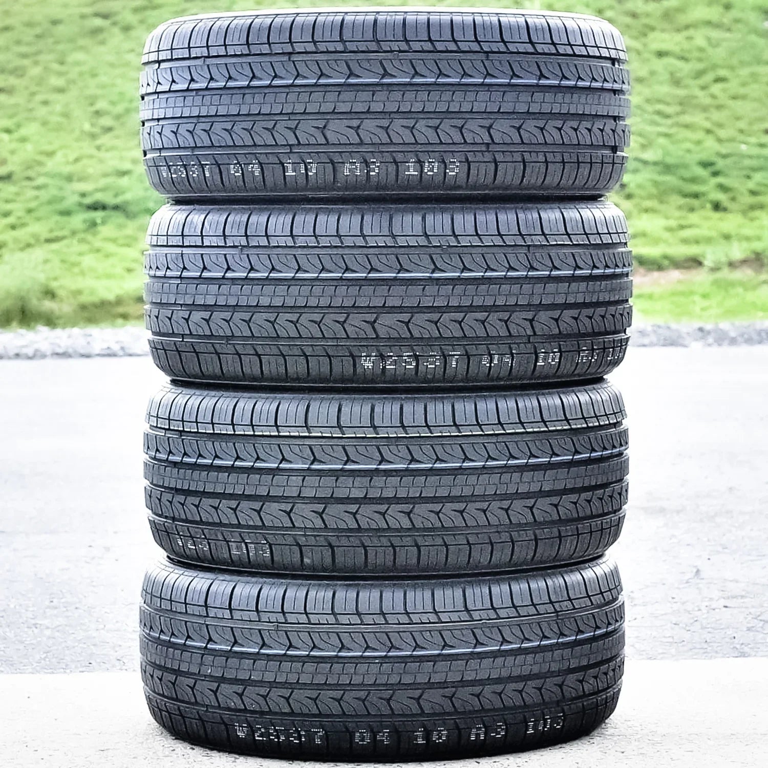Set of 4 (FOUR) Joyroad Grand Tourer H/T 235/50R19 99V A/S All Season Tires Fits: 2018-19 Chevrolet Equinox Premier, 2020-23 Chevrolet Equinox LT - Exclusive Design