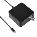 Stylish Aprelco Black 65W USB Type-C AC Adapter Charger Compatible with 100e Chromebook 1st Gen Type 81ER