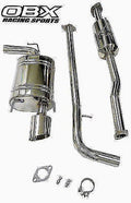 Stainless Catback Exhaust Fits 2007-2011 Toyota Camry 4Cyl. By OBX-RS - Exclusive Design