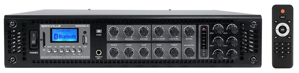 Stylish (5) JBL CONTROL 88M 8" Commercial 70v Outdoor Landscape Speakers + Amplifier