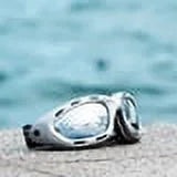 Vented Floating Jet Ski Goggles | Jettribe Silver Frame / Smoke Tint Lens