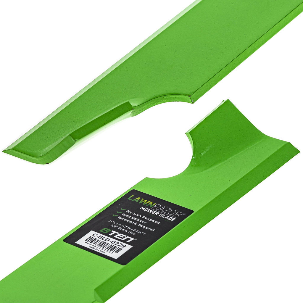 LawnRAZOR Blade for Scag Turf Tiger Bad Boy 038-6080-00 482879 High Lift 3 Pack 810-CBL2441D - Exclusive Design