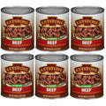 (24 Pack) Keystone All Natural Beef 28 oz Can Emergency Survival Food For Camping Hiking and Backpacking Ready to Eat- Pack of 24 Cans