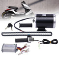 Stylish Brush Electric Bicycle Conversion Kit E-Bike Cycling Motor Controller for Small Karts Beach Bikes EVO Scooters Motorcycles