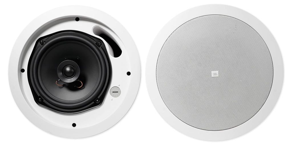 6-Zone Amp+4) 3.5" White Cube+2) JBL Pendant+Ceiling Speakers for Restaurant/Bar - Exclusive Design
