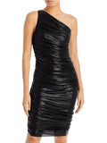 Norma Kamali Womens Diana Shimmer Long Bodycon Dress - Exclusive Design