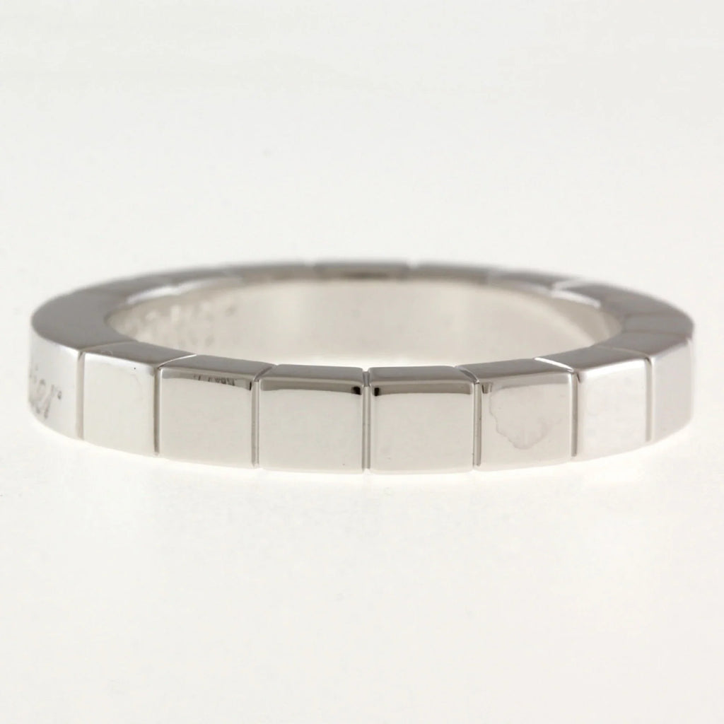Pre-Owned Cartier Raniere Ring No. 8 18K K18 White Gold Women's CARTIER (Good) - Exclusive Design