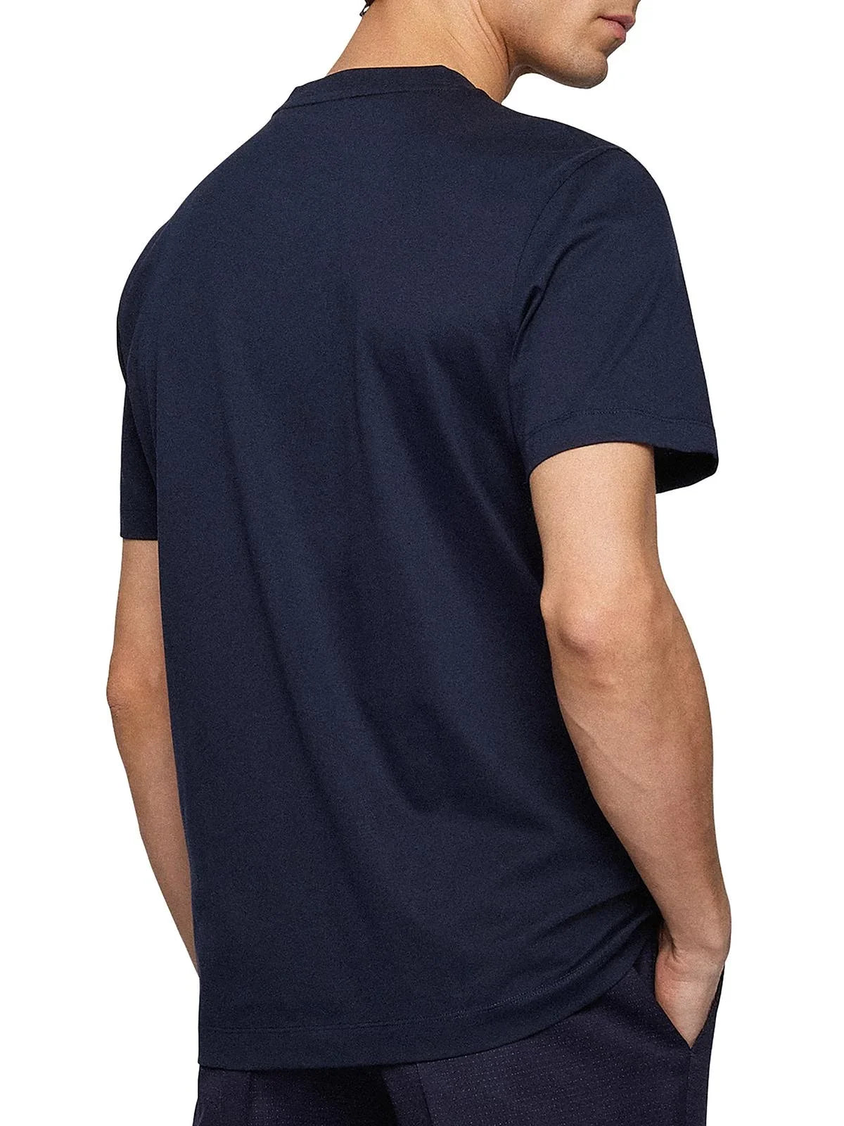 Boss Mens Cotton Crewneck T-Shirt