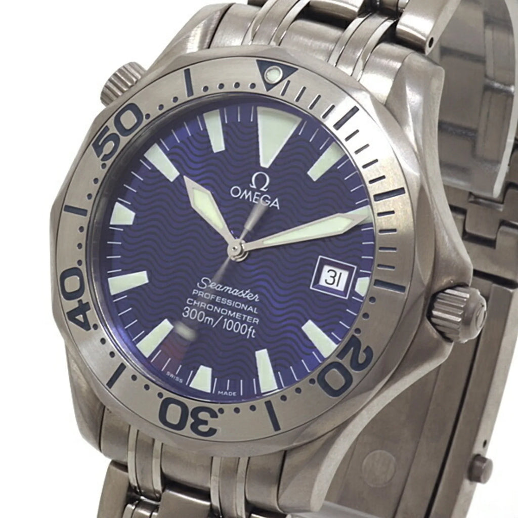 Pre-Owned OMEGA Men's Watch Seamaster Pro Divers 300 2231.80 Blue Dial Automatic Winding Finished (Good) - Exclusive Design