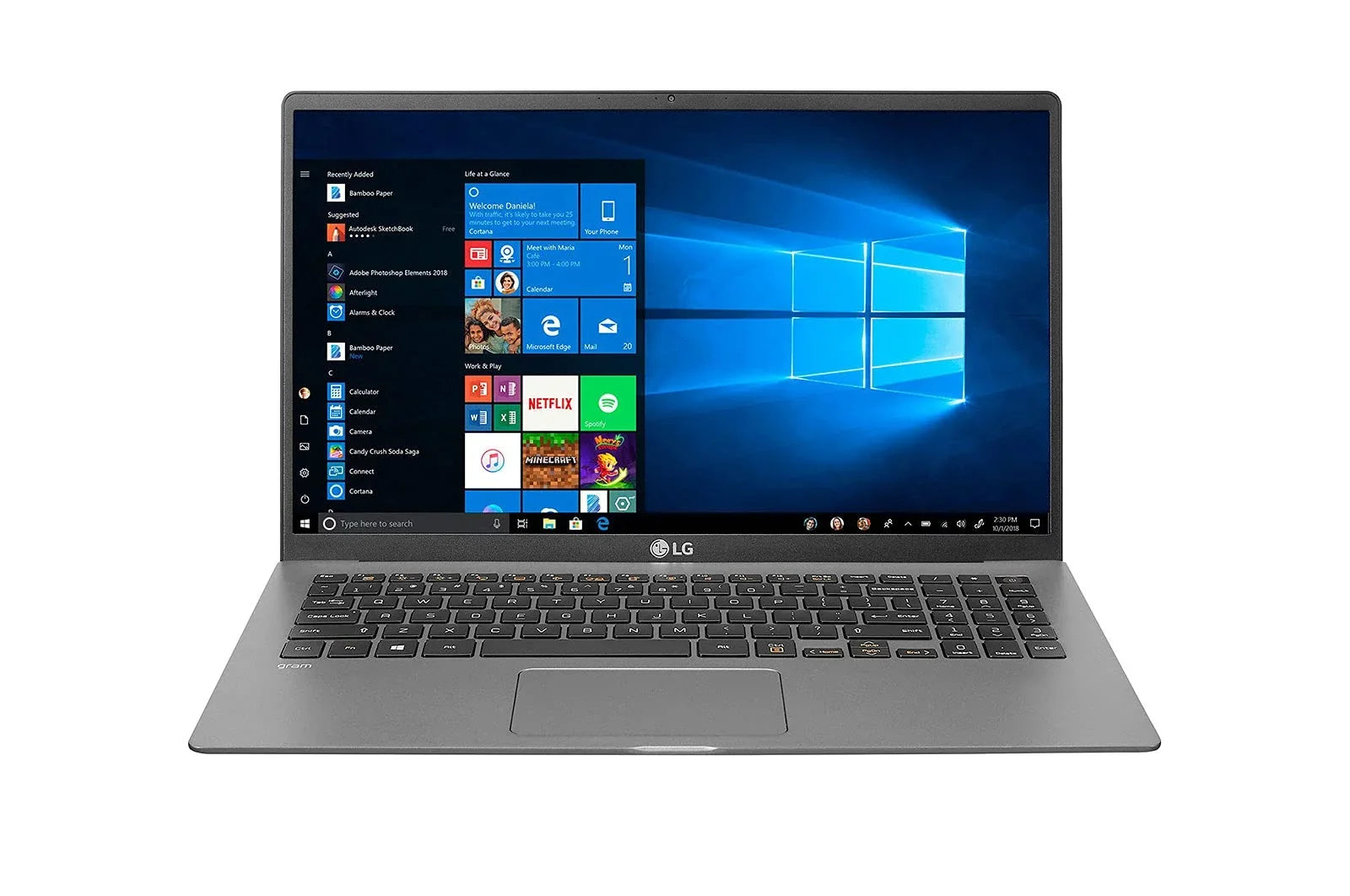 LG 2022 Gram Ultralight Laptop - Full Day Battery - 15.6" FHD IPS - 11th i5-1135G7-16GB LPDDR4-1TB (512x2) NVMe SSD - Iris Xe Graphics - Backlit Keyboard RJ-45 Win 10 w/RATZK 32GB USB - Exclusive Design