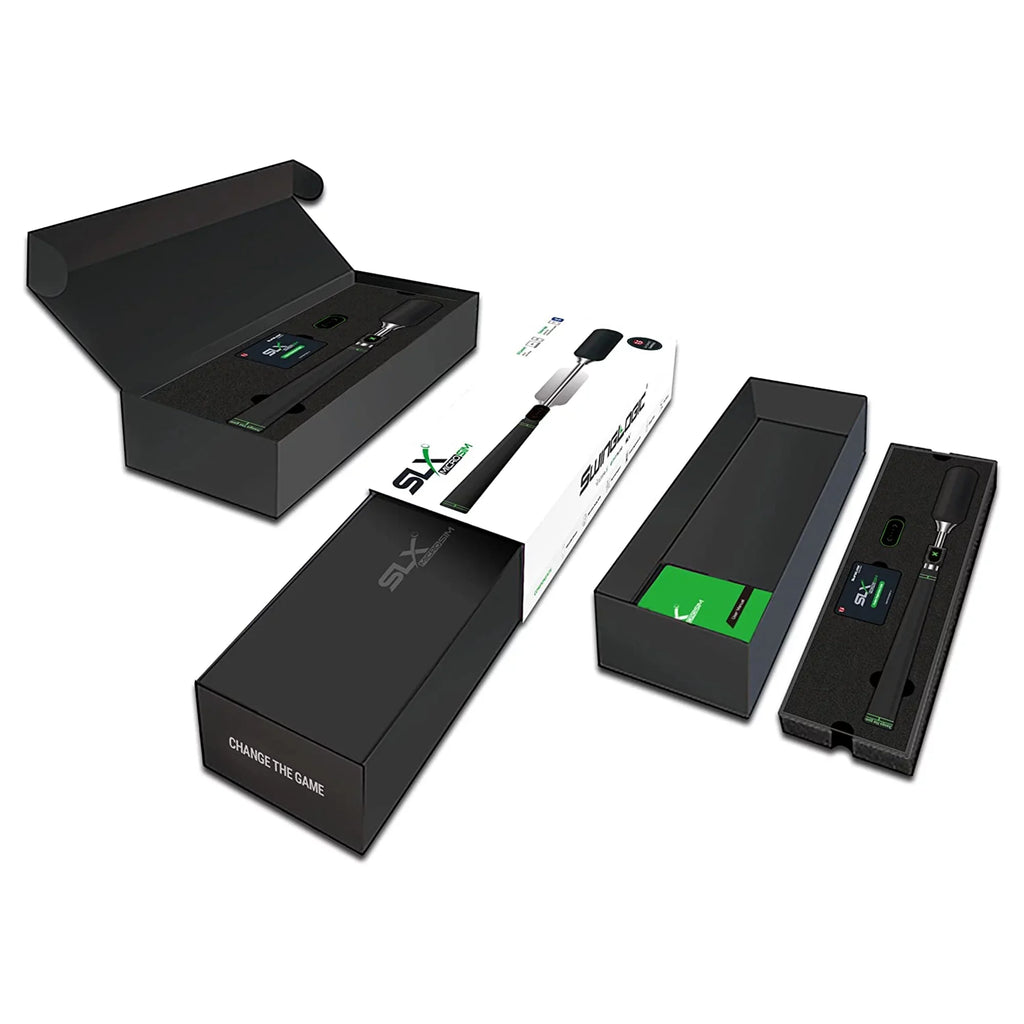 Stylish SwingLogic SLX MicroSim Indoor Golf Simulator with E6 Connect Compatibility