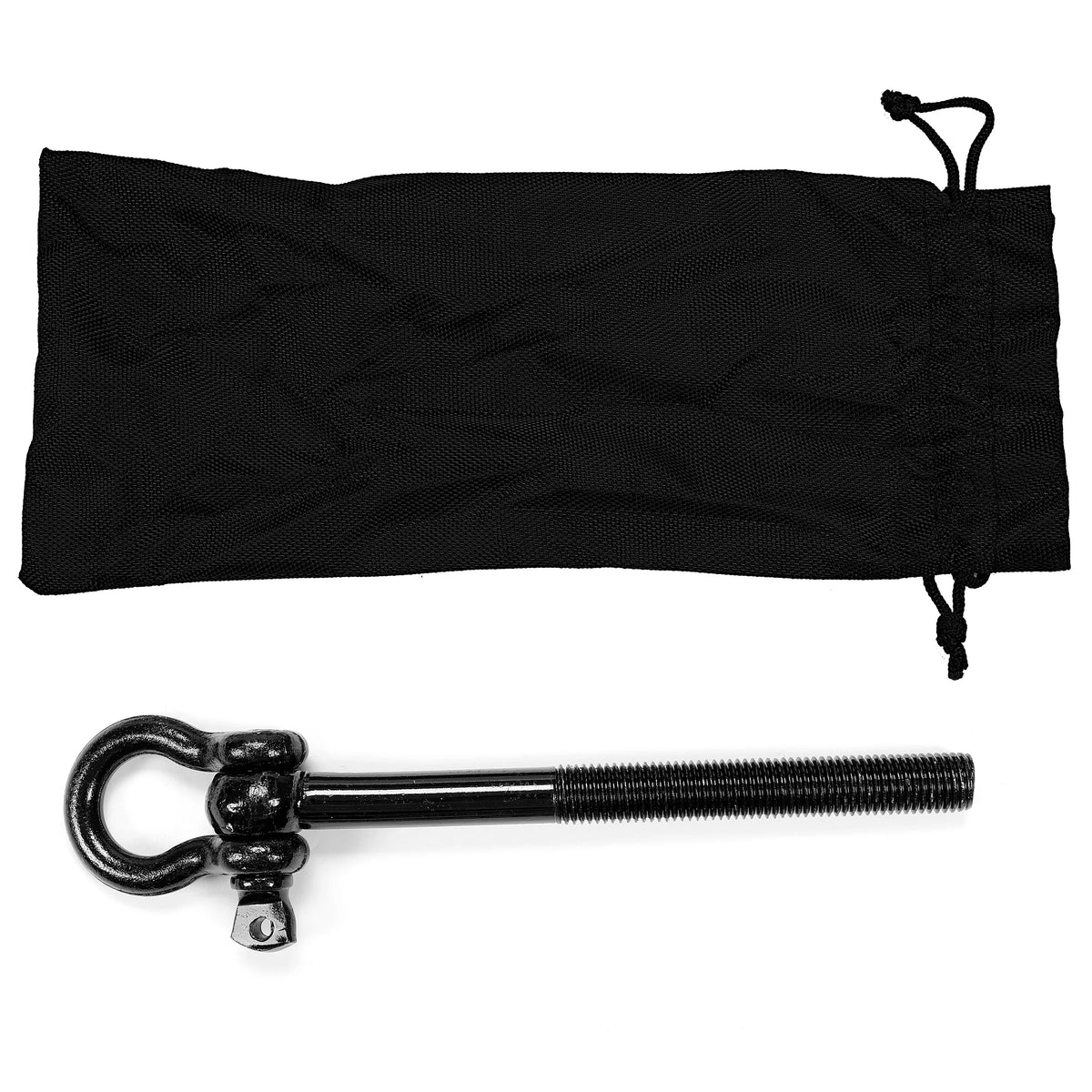 Kojem Steel Tow Hook Trailer Hitch Front Or Rear Trunk Hook for 2014-2023 Chevy Corvette C7 C8 GS Z06 ZR1 Replaces 15234068 Black
