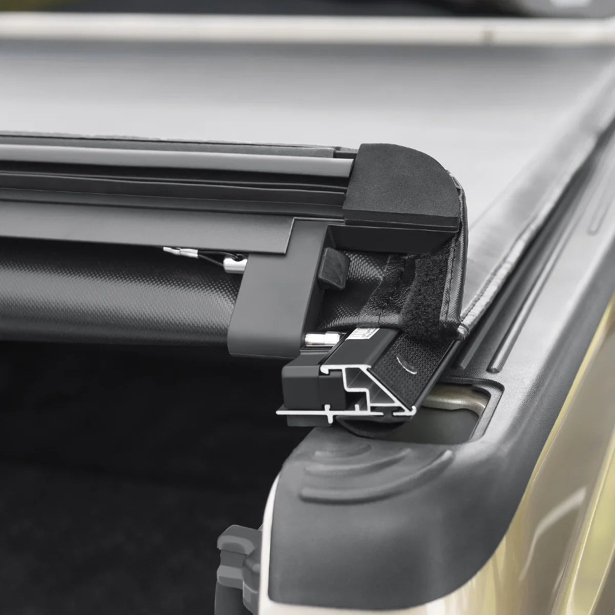 Auto Drive Soft Roll up Truck Bed Tonneau Cover Fits 94-10 Dodge Ram 1500 2500 3500 / 11-18 Ram 1500 2500 3500 8Ft Bed - Exclusive Design