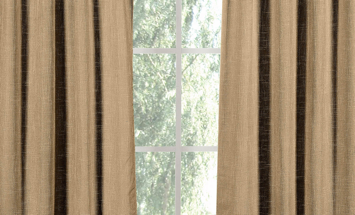 Rebecca Pole Top Window Curtain Set - Exclusive Design