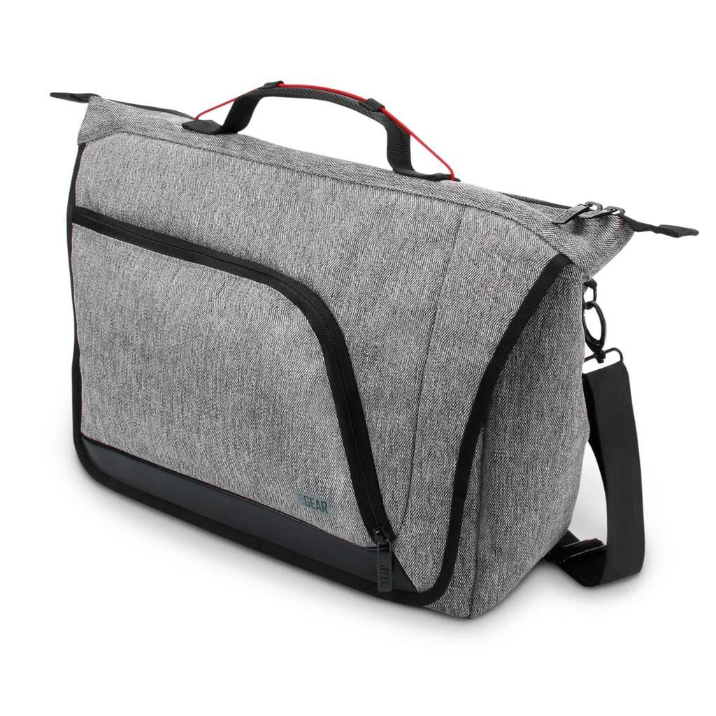 USA Gear Professional Tattoo Gun Kit Messenger Bag with Customizable Dividers, Weather Resistant Bottom - Holds Tattoo Ink Set, Machine, Power Supply, & More Tattoo Supplies and Equipment - Case Only - Exclusive Design