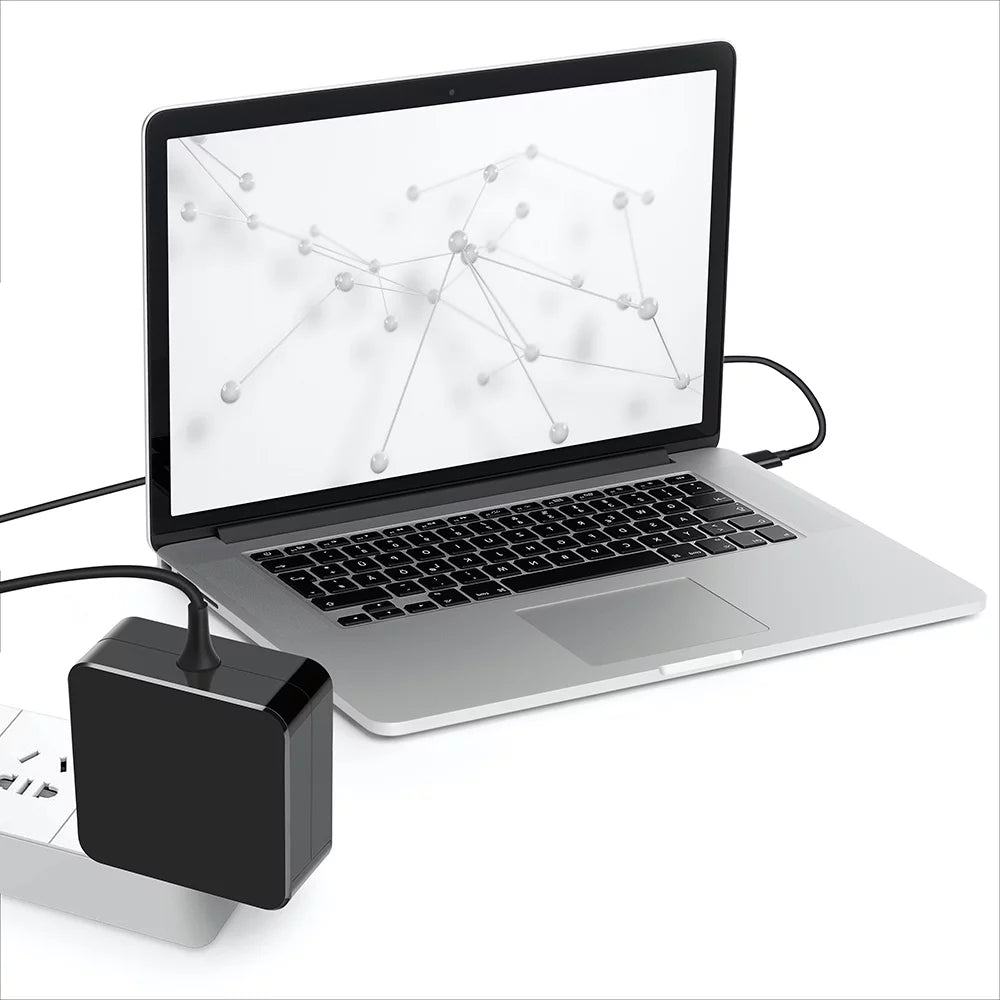 Stylish Aprelco Black 65W USB Type-C AC Adapter Charger Compatible with 100e Chromebook 1st Gen Type 81ER