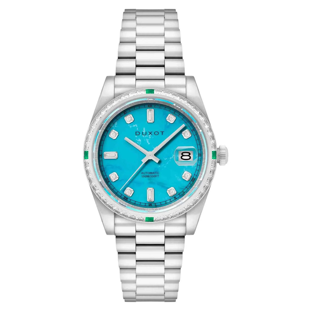 Duxot Serenata Rainbow Diver Automatic Turquoise Limited Edition - Exclusive Design