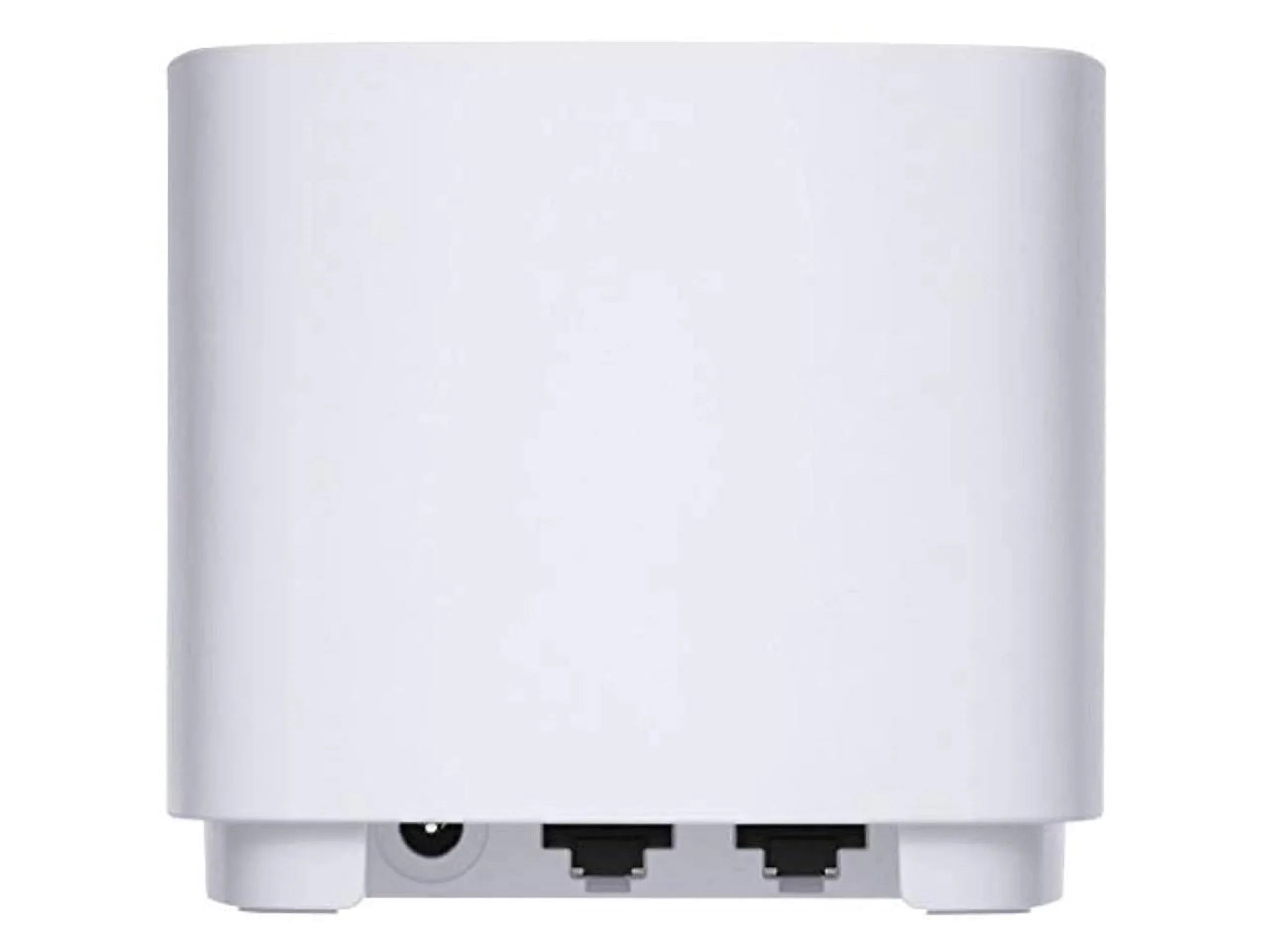 Stylish ZenWiFi AX1800 Dual-Band Mesh WiFi 6 System (XD4) - 3 Pack White, coverage up to 4,800 sq.ft & 25+ devices, 1800Mbps, AiMesh, Lifetime Free Internet Security, Parental Control, Easy Setup