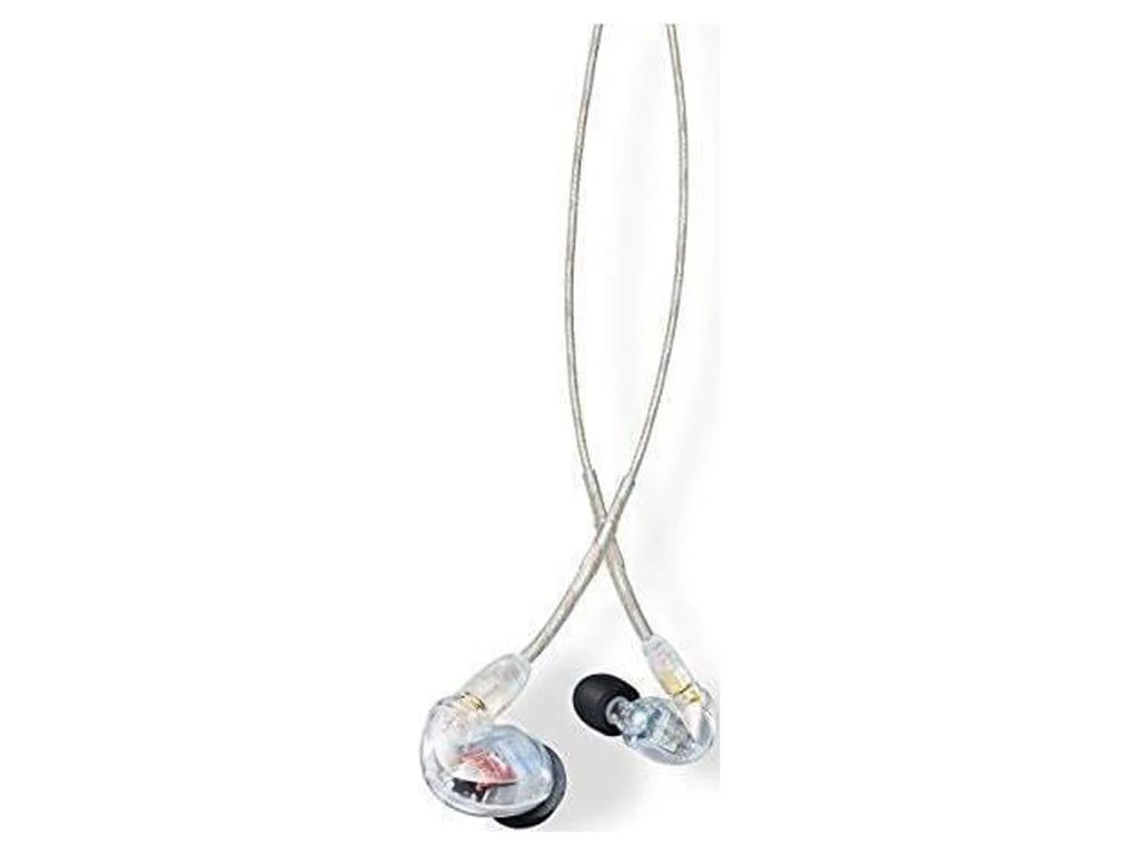 Shure SE425 Pro In-Ear Sound Isolating Dual Driver Earphones - Clear