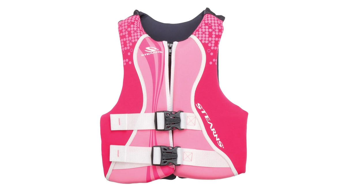 SSI - Coleman Youth Hyrdroprene Life Vest Pink/Purple 2000019832 - Exclusive Design