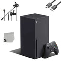 Xbox Series X 16GB RAM Black Gaming Console + T5 Earbuds With Microphone BOLT AXTION Bundle Like New
