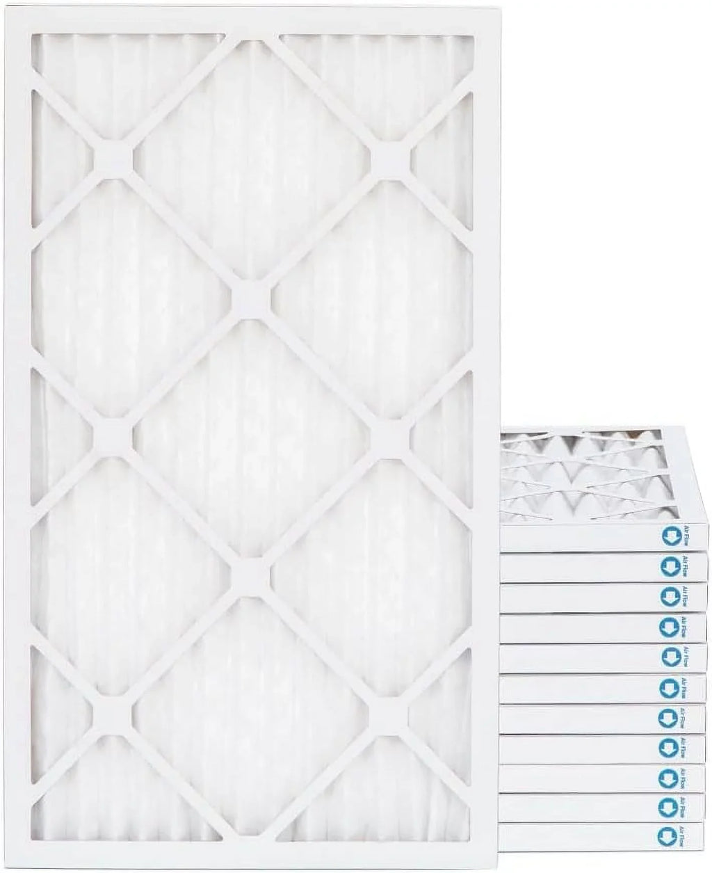 Stylish 16X24x1 MERV 8 Pleated HV Furne Air Filters. Case Of 12. Ext Size: 15-1/2 X 23-1/2 X 3/4