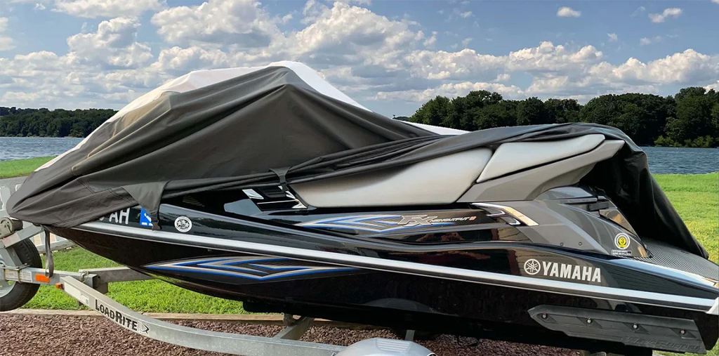 SUPER HEAVY-DUTY JET SKI COVER Compatible for Kawasaki STX-15F 2018 2019 2020