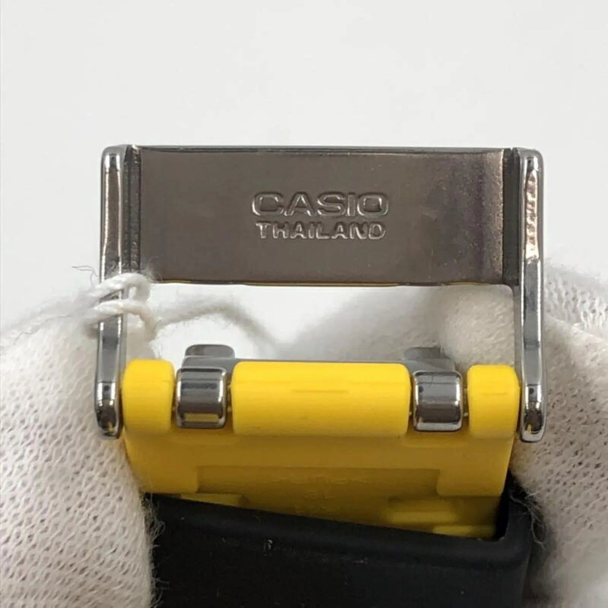 Stylish Pre-Owned CASIO G-SHOCK Watch GA-700MT-1A9JF Yellow Quartz G-Shock (Like New)