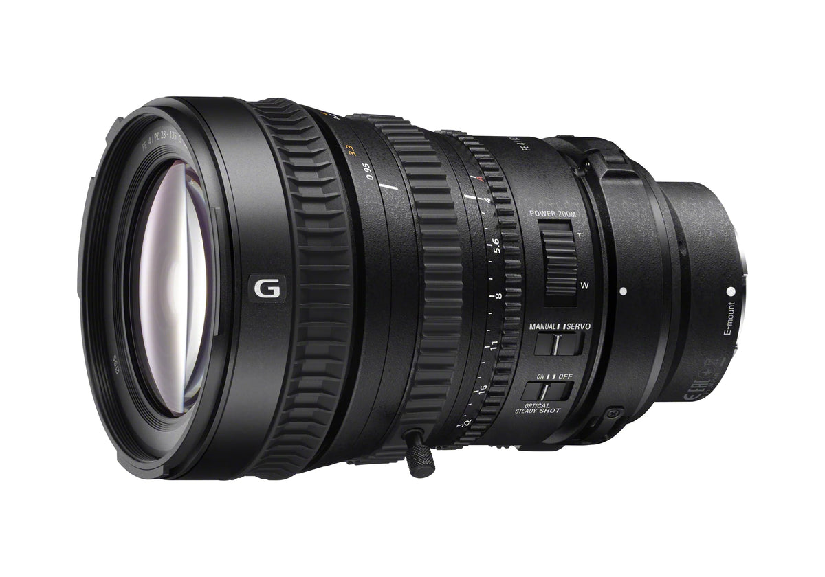 SELP28135G FE PZ 28-135mm F4 G OSS E-mount Power Zoom Lens - Exclusive Design