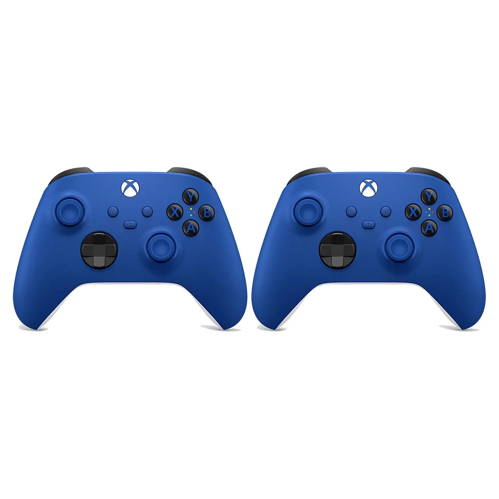 2 Pack Xbox Bluetooth Wireless Controller For Series X/S - Shock Blue - Exclusive Design