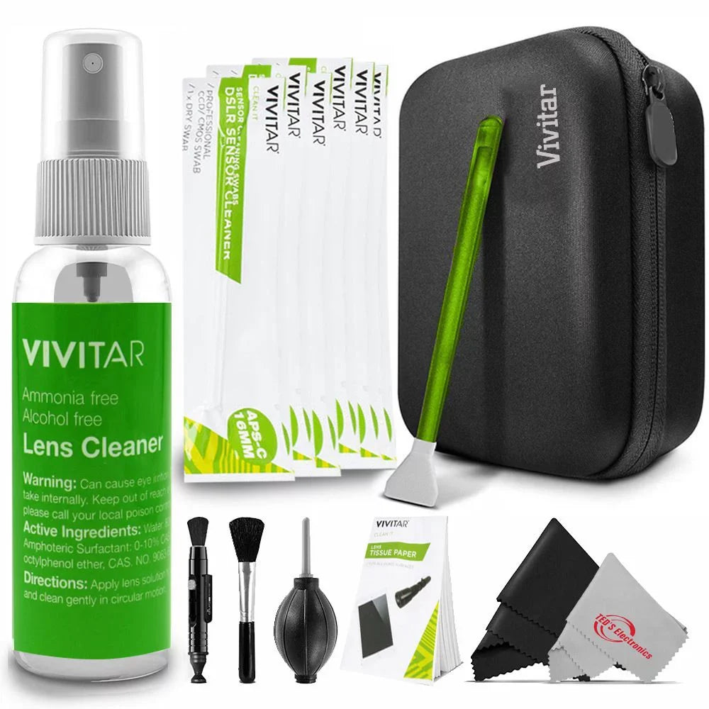 Vivitar Battery Power Grip with LP-E6 Battery and Accessory Kit for Canon 6D MII Digital SLR Camera