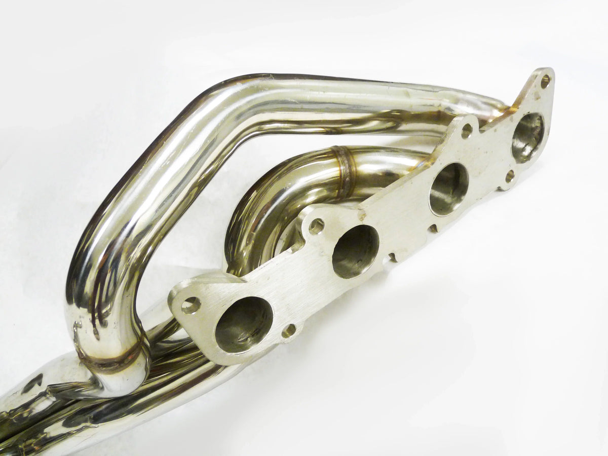 Stainless Steel Long Tube Header Fitment For 15+ Ford Mustang GT 5.0L Coyote AT/MT By OBX-RS - Exclusive Design