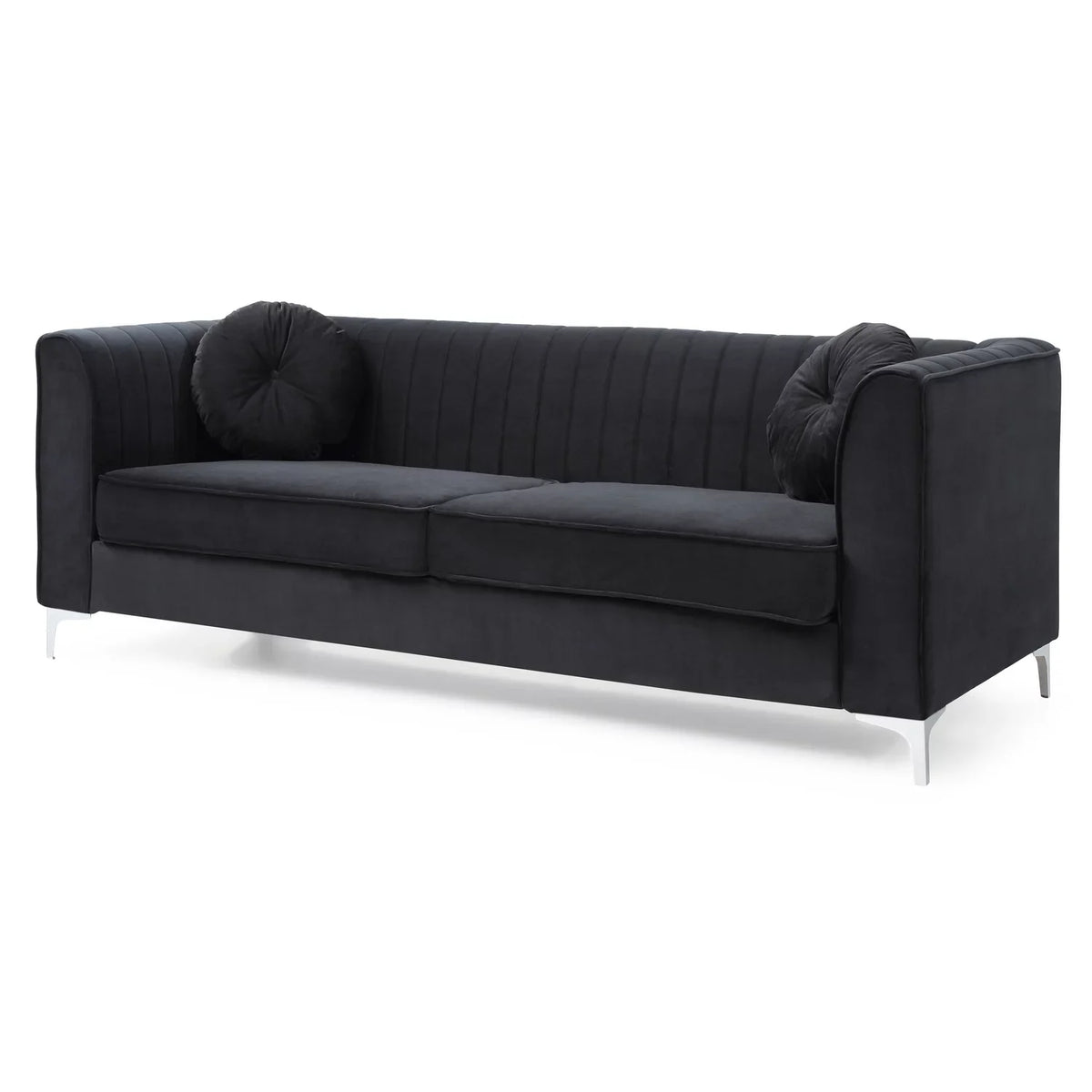 Stylish Homestock Southwestern Style G793A-S Sofa ( 2 Boxes ) , Black