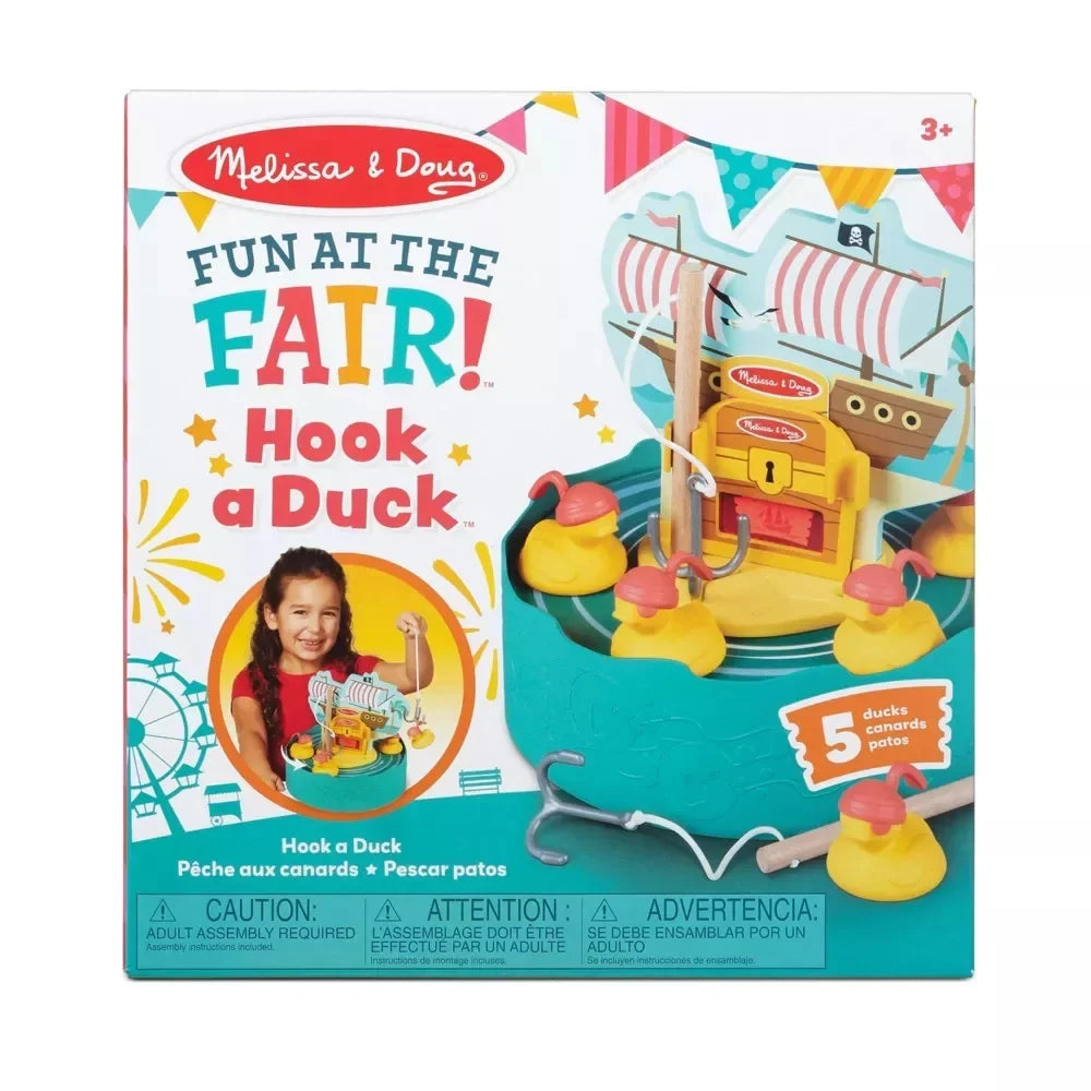 Melissa & Doug Fun at the Fair! Hook a Duck Pirate Adventure Playset