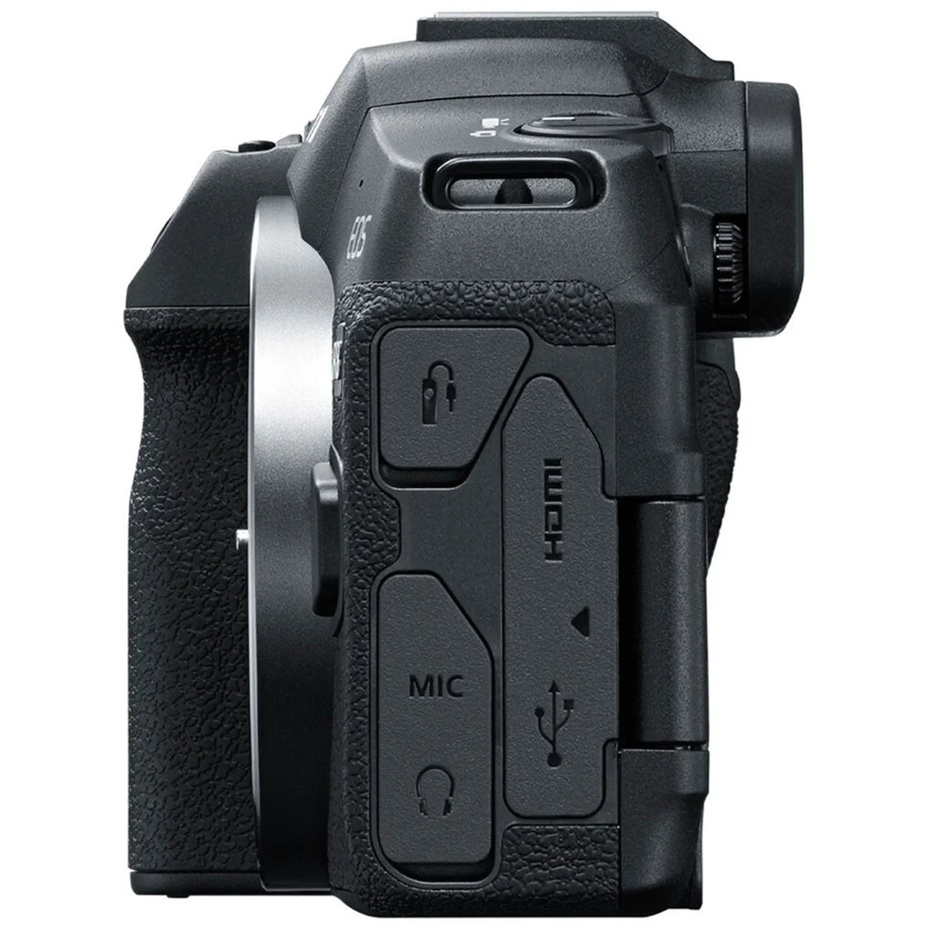 Canon EOS R8 Mirrorless Camera with RF 24-50mm Lens + SanDisk 32GB Memory Card + Case + LED Flash + ZeeTech Accessory Bundle - Exclusive Design