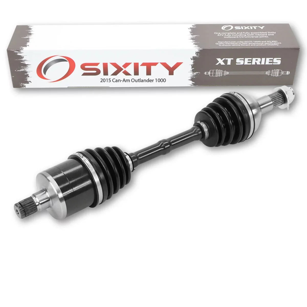 Stylish Sixity XT Rear Left Axle compatible with Can-Am Outlander 1000 2015 - EFI 4X4