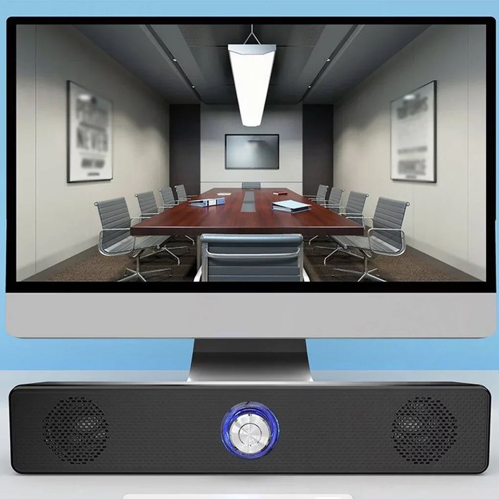 Powerful Home Theater TV Sound Bar Speaker Wired Wireless Surround Soundbar For PC TV Outdoor Speakers Remote 350T - Exclusive Design