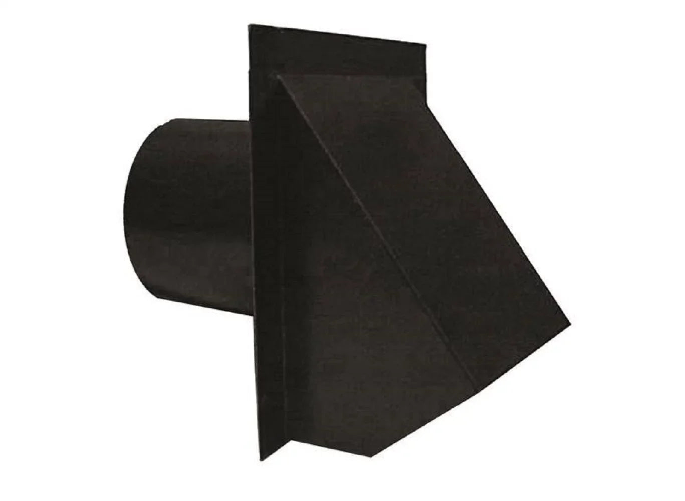 Master Flow WVA4BL Round Wall Vent, 4", Black, Each