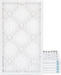 16X25x1 MERV 11, MPR 1000 Pleated AC Furnace 1" Air Filters By Pamlico. 6 Pack. Exact Size: 15-1/2 X 24-1/2 X 3/4 - Exclusive Design