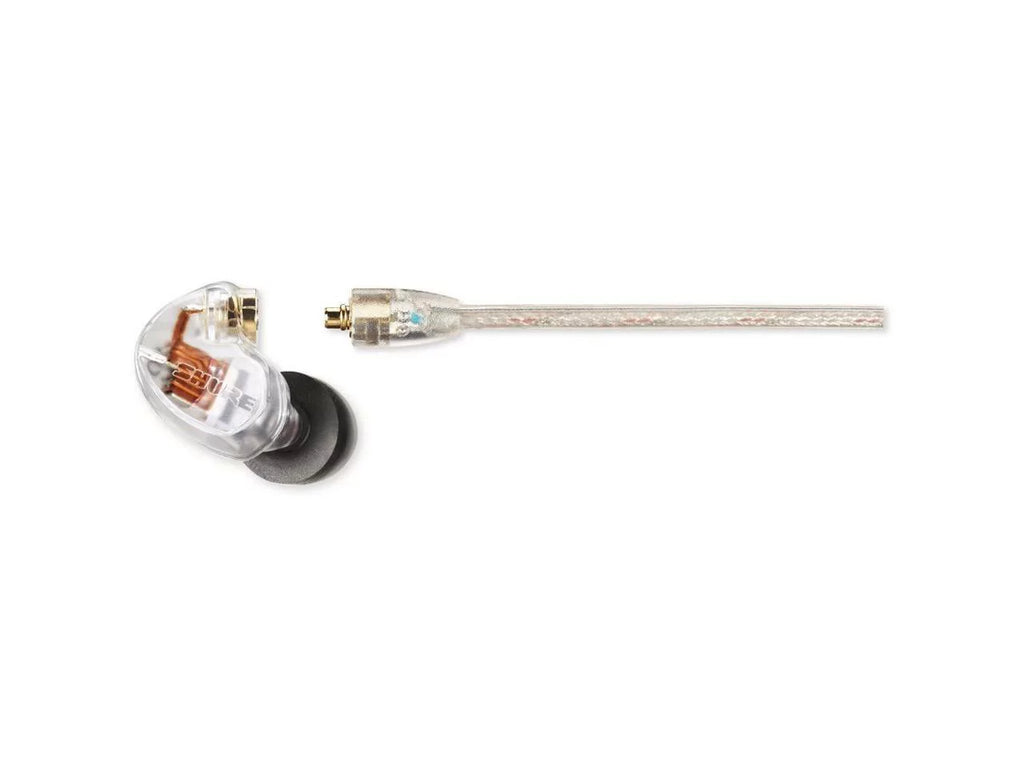 Shure SE425 Pro In-Ear Sound Isolating Dual Driver Earphones - Clear