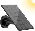 Solar Panel for Rechargeable y Outdoor Camera,Waterproof Solar Panel with 9.8ft USB Cable,