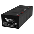 Stylish 12V 9Ah Battery Replacement for Merida PC 500 Electric Bike - 4 Pack