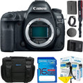 Stylish Canon EOS 5D Mark IV DSLR Camera ( Body Only ) + I3e-Pro Camera Gadget Bag + I3e-Pro High Speed 16GB SD Card + I3e-Pro Cleaning Kit - ( International Version )